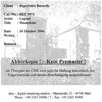 CD - Repertoire re-issue Moonshine, pre-copy for Studio work