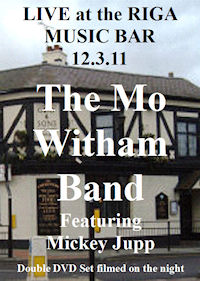 DVD - The Mo Witham Band - Live at the Riga Music Bar