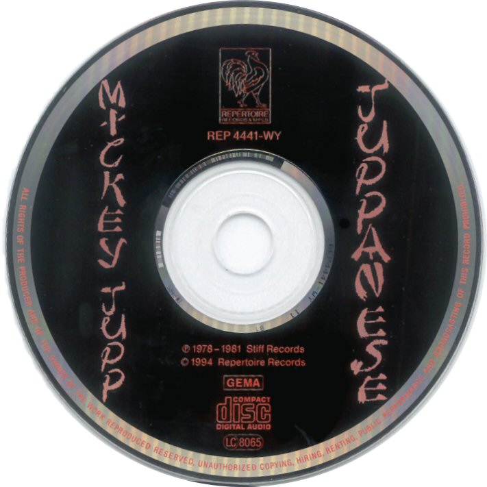 Mickey Jupp CD