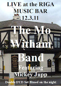 DVD - The Mo Witham Band -  Live at the Riga Music Bar