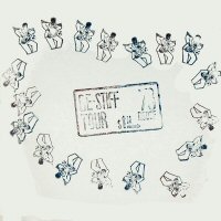 LP - Be Stiff Route 78 Tour - Promo Cover - Differ with the stamps from the plain white cover